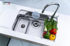 Ảnh CHẬU RỬA BÁT 1 HỐ NOBINOX ARVO B085 9