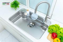 Ảnh CHẬU RỬA BÁT 1 HỐ NOBINOX ARVO B180 11