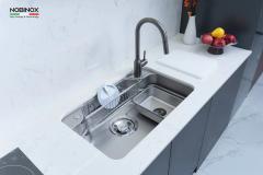 Ảnh CHẬU RỬA BÁT 1 HỐ NOBINOX ARVO B275 11