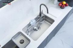 Ảnh CHẬU RỬA BÁT 1 HỐ NOBINOX ARVO B275 8