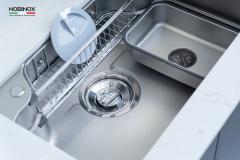 Ảnh CHẬU RỬA BÁT 1 HỐ NOBINOX ARVO B275 12