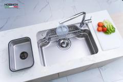 Ảnh CHẬU RỬA BÁT 1 HỐ NOBINOX ARVO B370 4