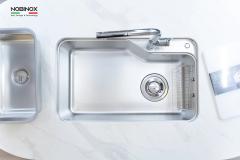 Ảnh CHẬU RỬA BÁT 1 HỐ NOBINOX HARI PLUS 8250R 4