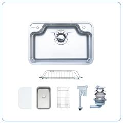 Ảnh CHẬU RỬA BÁT 1 HỐ NOBINOX LIKEN 770D 2