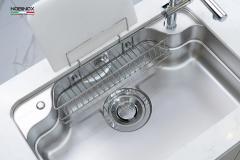 Ảnh CHẬU RỬA BÁT 1 HỐ NOBINOX LIRA NJ580D 5