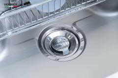 Ảnh CHẬU RỬA BÁT 1 HỐ NOBINOX LIRA NJ588D 11