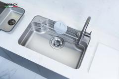 Ảnh CHẬU RỬA BÁT 1 HỐ NOBINOX LIRA NJ588D 6