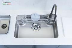 Ảnh CHẬU RỬA BÁT 1 HỐ NOBINOX LIRA NJ588D 4