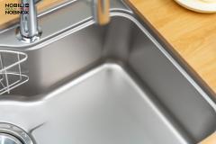 Ảnh CHẬU RỬA BÁT 1 HỐ NOBINOX ROSA NN995D 7