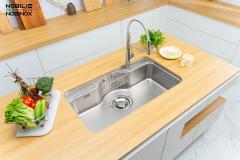 Ảnh CHẬU RỬA BÁT 1 HỐ NOBINOX ROSA NN995D 4