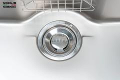 Ảnh CHẬU RỬA BÁT 1 HỐ NOBINOX ROSA NN995D 5