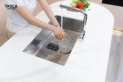 Ảnh CHẬU RỬA BÁT 1 HỐ TASCA ADRIA NT672 4