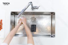 Ảnh CHẬU RỬA BÁT 1 HỐ TASCA ADRIA NT672 5