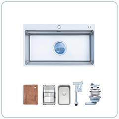 Ảnh CHẬU RỬA BÁT 1 HỐ NOBINOX LIRA NJ564D 2