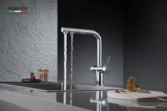 Ảnh VÒI RỬA BÁT DÂY RÚT 3 ĐƯỜNG NƯỚC NOBINOX MIRA NX333 9
