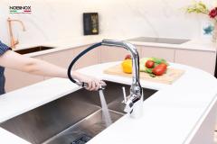 Ảnh VÒI RỬA BÁT DÂY RÚT NOBINOX AQUA VX568 11