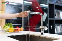 Ảnh VÒI RỬA BÁT DÂY RÚT NOBINOX BIANCO NX601 5