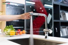 Ảnh VÒI RỬA BÁT DÂY RÚT NOBINOX BIANCO NX601 4