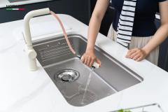 Ảnh VÒI RỬA BÁT DÂY RÚT NOBINOX BIANCO NX602 7