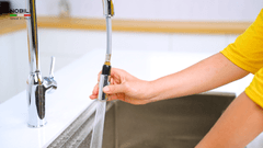 Ảnh VÒI RỬA BÁT DÂY RÚT NOBILI RING NB131L 8